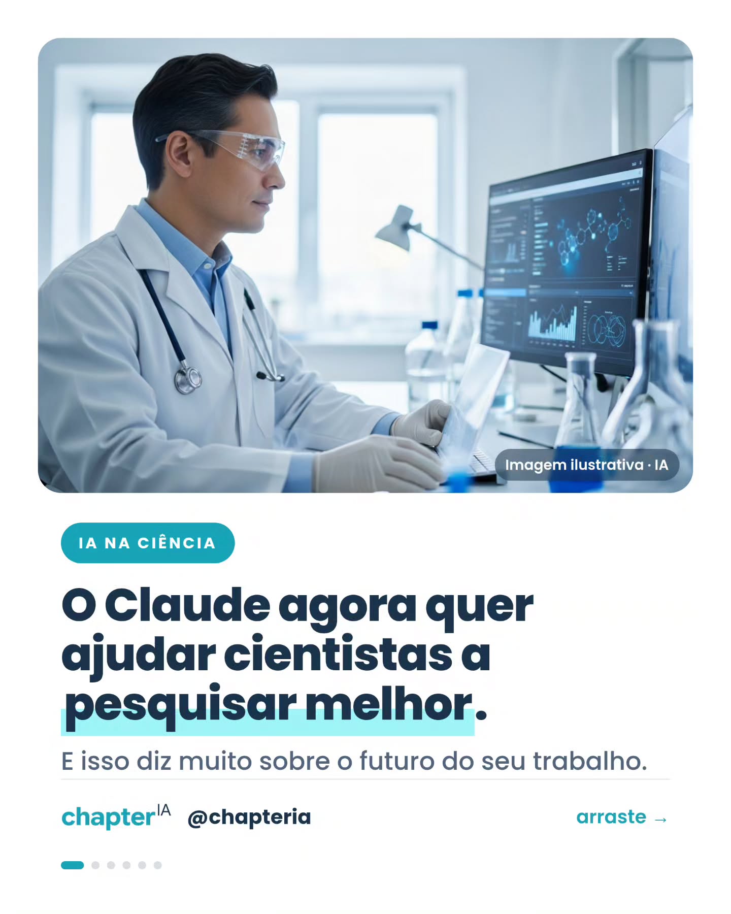 Post do Instagram da ChapterIA